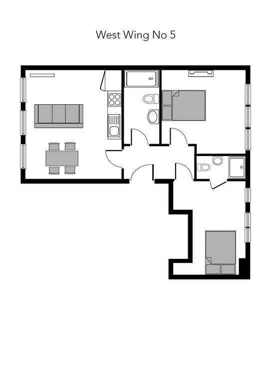 Linton Collection - The West Wing Apartment Edinburgh Exterior photo